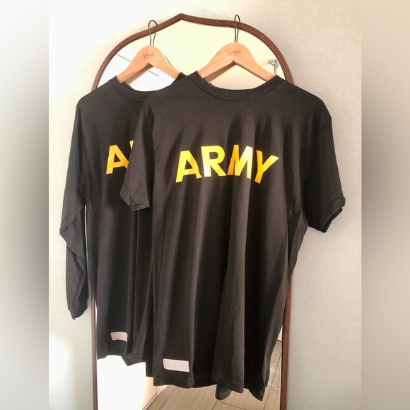XL Army Physical Fitness Short & Long Sleeve T-Shirt Set - Picture 2 of 6